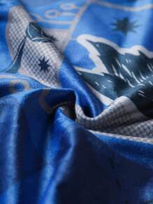 HARRY POTTER X SHEIN 1pc Cartoon Graphic Cushion Cover Without Filler, Modern Polyester Decorative Throw Pillow Cover For Home - Multicolor - View 7