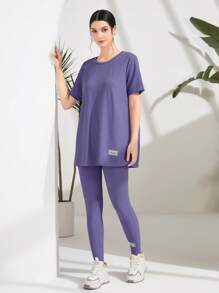 Mulvari Patchdetail T-shirt & legging