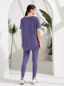 Mulvari Patchdetail T-shirt & legging