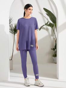 Mulvari Patchdetail T-shirt & legging