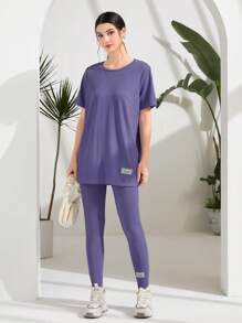 Mulvari Patchdetail T-shirt & legging