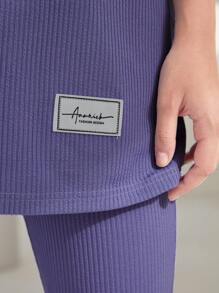 Mulvari Patchdetail T-shirt & legging