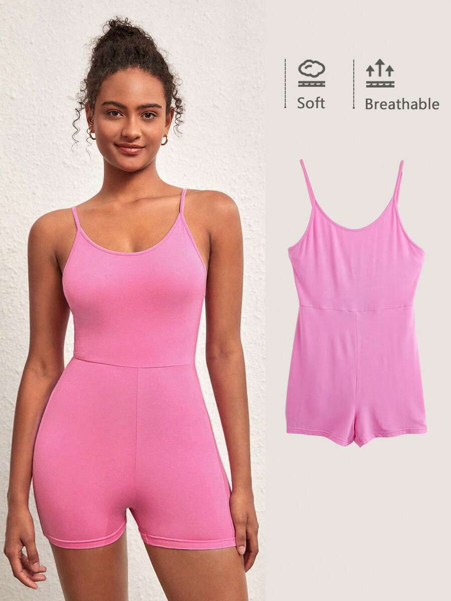 SHEIN BASICS Đơn vị Nữ màu trơn - Hồng - Xem 1