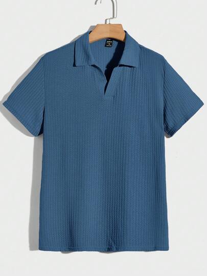 Manfinity Mode 男士纯色短袖休闲/商务 Polo 衫