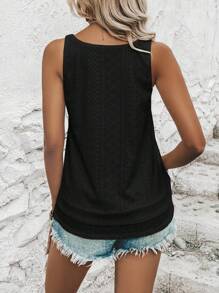 SHEIN LUNE Solid Tank Top