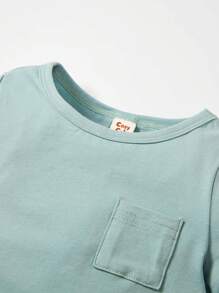 Cozy Pixies Bebé 3 piezas Camiseta de rayas & con estampado de árbol de coco - Multicolor - Ver 5