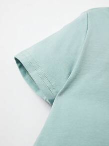 Cozy Pixies Bebé 3 piezas Camiseta de rayas & con estampado de árbol de coco - Multicolor - Ver 10