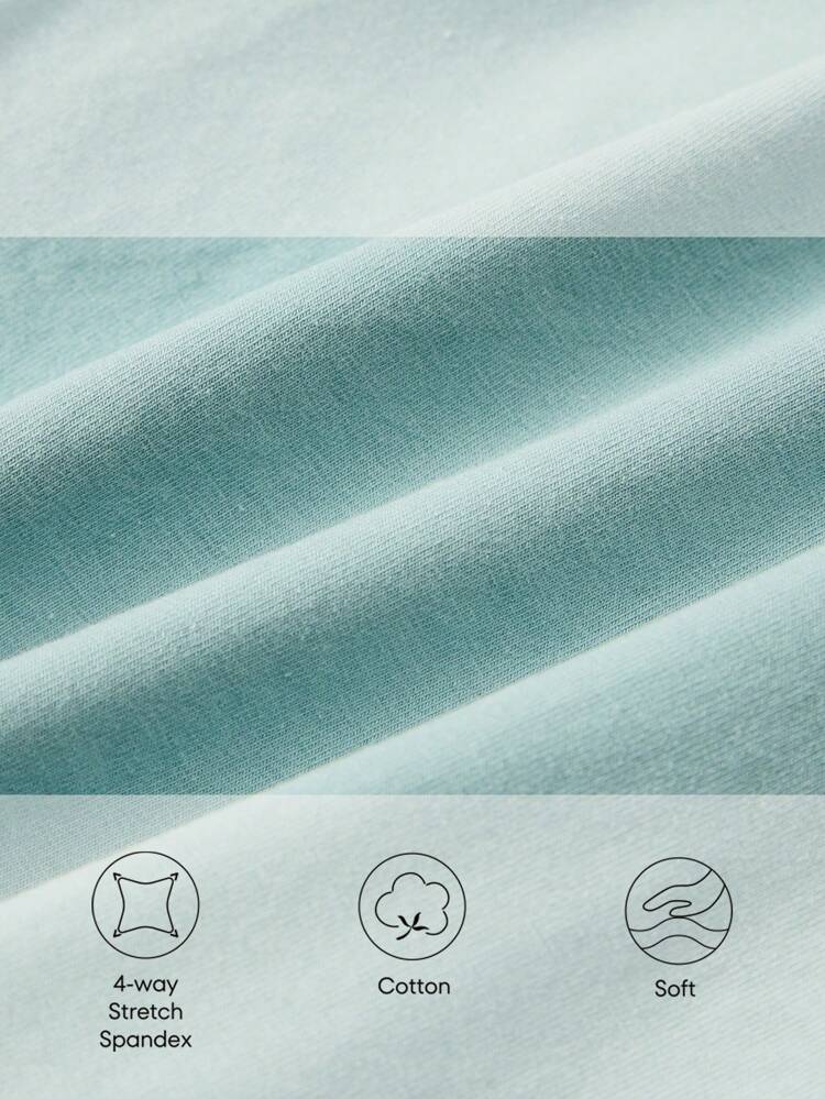 Baby 3pcs Striped & Coconut Tree Print Tee