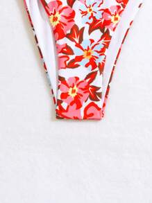 Swim Mod Bañador bikini con aro con estampado floral - Multicolor - Ver 3