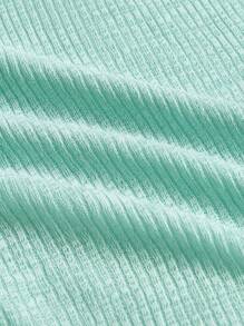 Manfinity NiteLyfe Áo thun nam màu trơn Giải trí - Màu xanh bạc hà - Xem 5