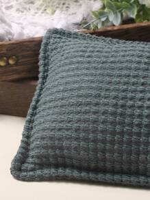 Newborn Photography Solid Blanket & Pillow - Dusty Blue - View 4