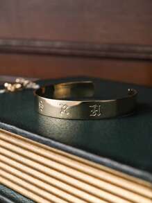 HARRY POTTER X SHEIN 時尚幾何吊墜手環適合女士日常裝飾 - 彩色 - 查看 3