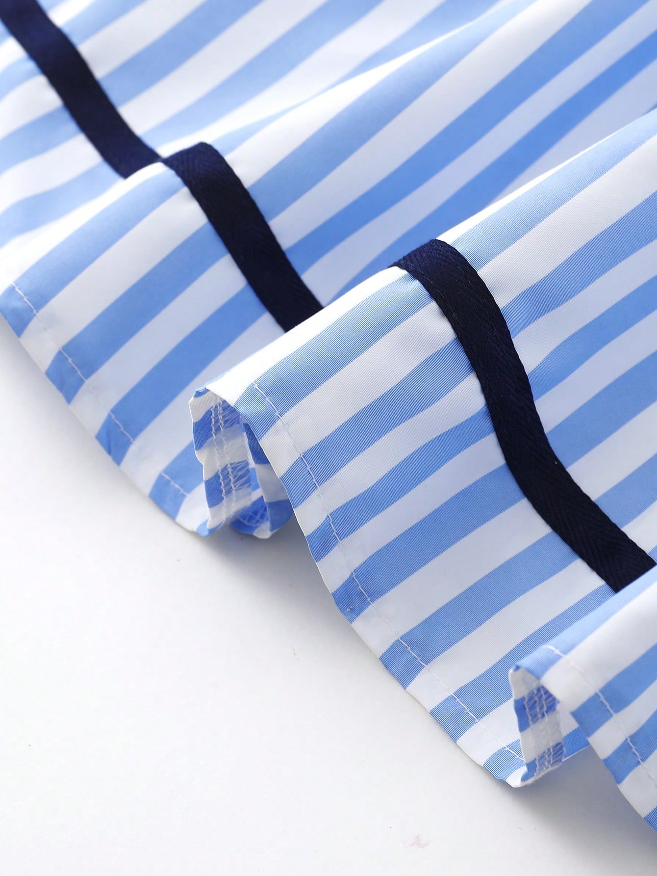 Striped Sailor Collar Aline Dress SHEIN USA