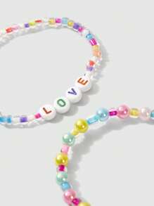 سوار زخرفة فراشة PMMA الزخرفة اليومية اطفال - متعدد الألوان - مشاهدة 6