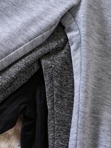 Baby Boy 3pcs Solid Bow Front Sweatpants - Multicolor - View 5