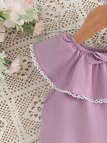 SHEIN Bộ đồ Em bé Xù Khối Màu - Nhiều màu - Xem 3