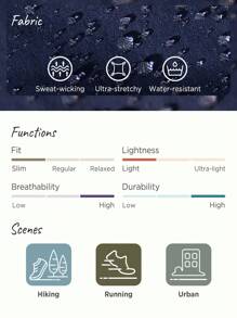 In My Nature Women's Durable Water Repellent Outdoor Hiking Shorts For City Commute And Trekking - Navy Blue - View 3