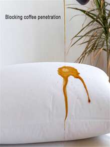 1 pièce Taie D'oreiller Waterproof , Et Facile À Faire Le Ménage