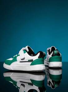 Giày trẻ em hai tông màu thoáng khí Móc và vòng dây buộc Giày trượt băng cho hoạt động ngoài trời - Nhiều màu - Xem 5