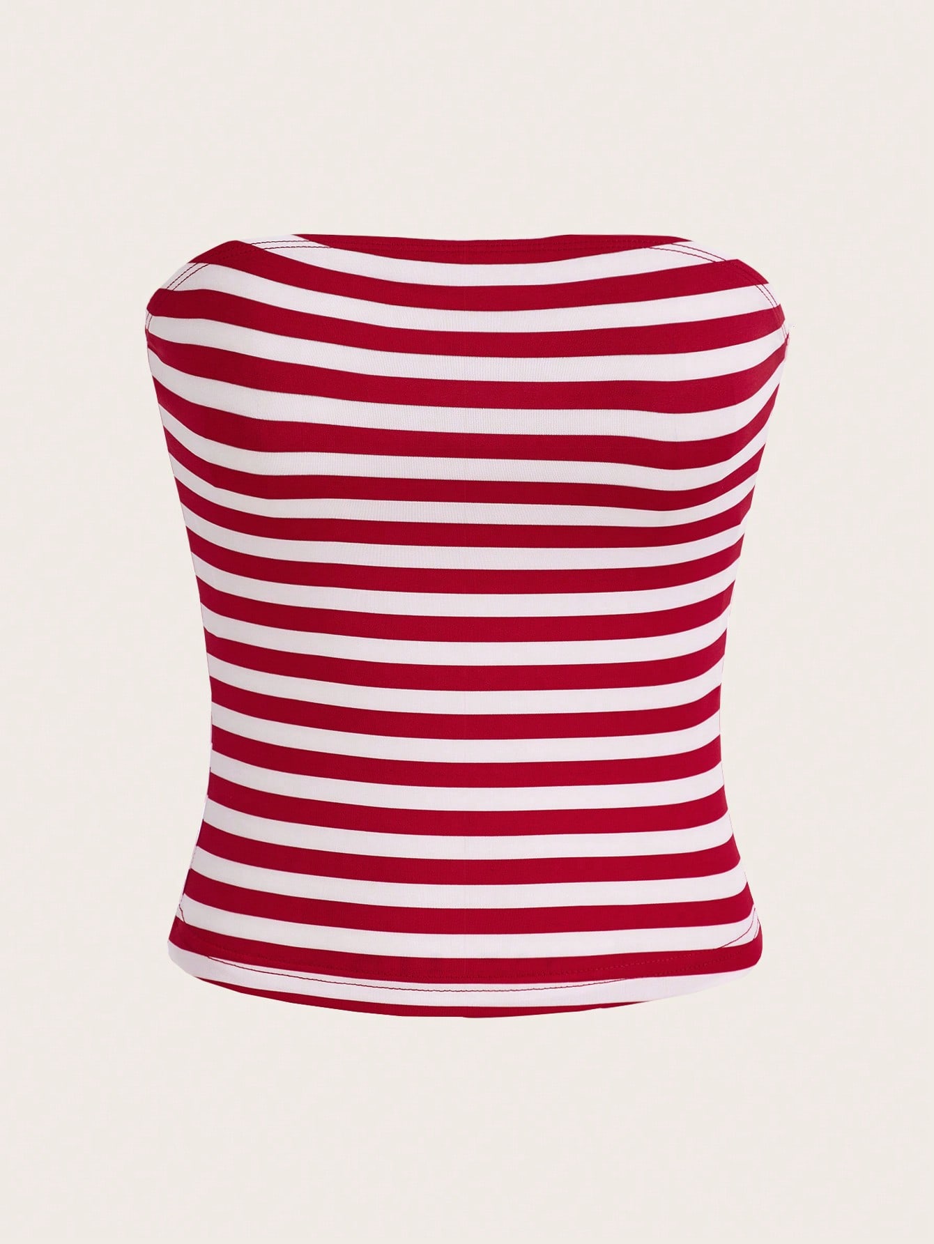 Striped tube top