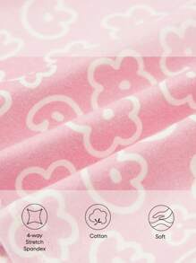 Cozy Pixies 嬰兒印花T恤和背心上衣和短褲不附帶髮箍和鞋 - 彩色 - 查看 12