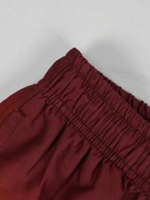 Surfspeed 男士漸層腰部抽繩泳褲 - 紅色 - 查看 5