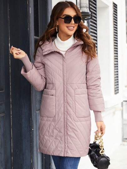 MIEGOFCE Dual Pocket Hooded Padded Coat