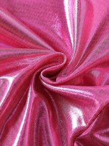 Toddler Girls Letter Tape Waist Shorts