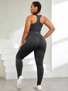 Plus Solid Sports Set - Dark Grey - View 2