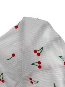 In Anh đào Nút phía trước Bộ PJ - trắng - Xem 6