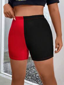 Flirla Quần lót kích thước lớn Khối Màu Giải trí - Nhiều màu - Xem 3