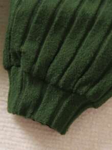 SHEIN Mali chłopcy Dekoracyjne naszycie z napisem Bluza i spodnie dresowe & Kapelusz