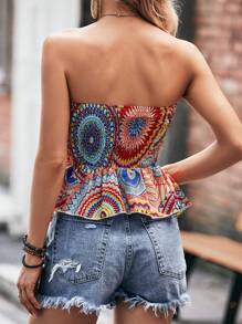 SHEIN LUNE In Toàn bộ Ống ngọn - Nhiều màu - Xem 2