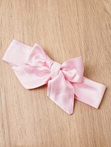 女嬰花卉刺繡網紗覆蓋荷葉邊背帶連體衣 - 淺粉色 - 查看 3