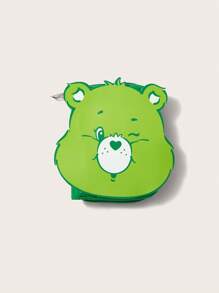 ROMWE X Care Bears 熊圖案卡收納包綠色可愛PU皮革 - 綠色 - 查看 9