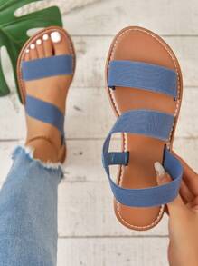 新款春夏时尚女士拖鞋，时尚休闲罗马风格一脚蹬凉鞋，黑色、米色、棕色，休闲平底拖鞋，纯色厚织舒适沙滩凉鞋，博主推荐厚底凉鞋，夏季沙滩鞋，优雅搭扣低跟圆头拖鞋，防臭防滑简约户外拖鞋，百搭平底一脚蹬凉鞋，女士尺码偏小