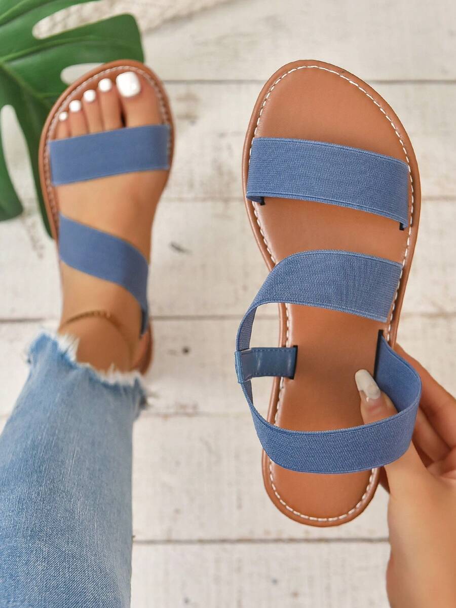 新款春夏时尚女士拖鞋，时尚休闲罗马风格一脚蹬凉鞋，黑色、米色、棕色，休闲平底拖鞋，纯色厚织舒适沙滩凉鞋，博主推荐厚底凉鞋，夏季沙滩鞋，优雅搭扣低跟圆头拖鞋，防臭防滑简约户外拖鞋，百搭平底一脚蹬凉鞋，女士尺码偏小