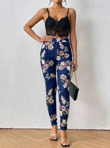 SHEIN Privé In hoa Xà cạp - Nhiều màu - Xem 4