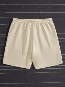 Manfinity VCAY Uomo Shorts con grafica lettera con coulisse a vita