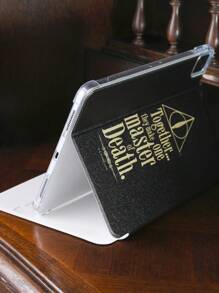 HARRY POTTER X SHEIN Figure Graphic Case Compatible With IPad - Black - View 3