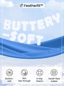 GLOWMODE FeatherFit™ Xoắn Nút Không lưng Bras thể thao Hỗ trợ ánh sáng - Màu xanh lam - Xem 8