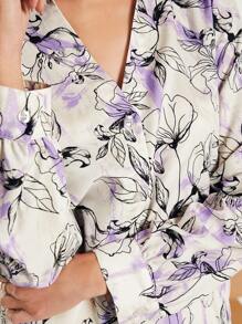 BizChic Vải in hoa Áo sơ mi - Nhiều màu - Xem 3