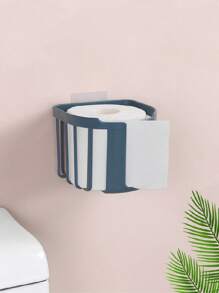 1入組隨機色免打孔浴室儲物架,衛生紙架,紙巾卷架 - 彩色 - 查看 4