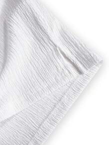 Manfinity Homme Áo thun Nam màu trơn Giải trí - trắng - Xem 6