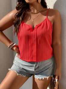 SHEIN Clasi 大碼素色吊帶上衣