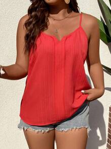 SHEIN Clasi 大碼素色吊帶上衣