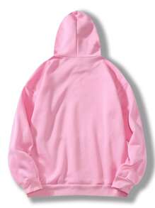 INAWLY Sudadera con capucha forrada térmicamente con bolsillo tipo canguro y cordón, para invierno