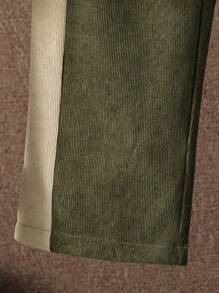 SHEIN Tween Boy Colourblock Shirt & Trousers Without Tee - Multicolor - View 6