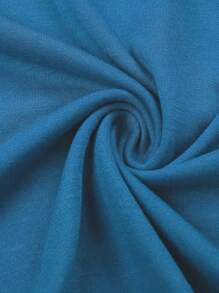 Manfinity Homme Men Letter Graphic Racerback Tank Top - Blue - View 4