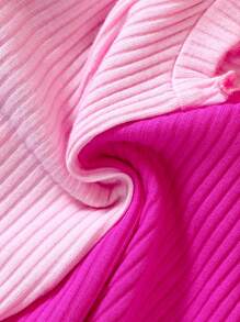 女嬰2入組木耳邊小高領背心上衣 - 彩色 - 查看 6